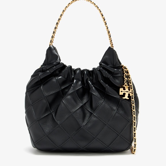 Tory Burch Handbags - New Tory Burch mini Fleming hobo bag
